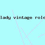 lady vintage rolex