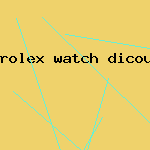 rolex watch dicount prices