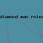 diamond man rolex watch