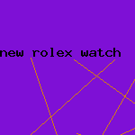 new rolex watch