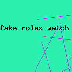 fake rolex watch