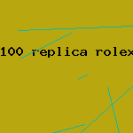 100 replica rolex under