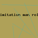 imitation man rolex watch