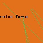 rolex forum