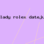 lady rolex datejust