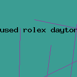 used rolex daytona