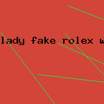 lady fake rolex watch