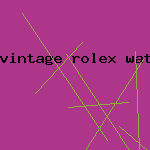 vintage rolex watch