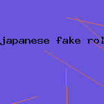 japanese fake rolex