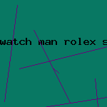 watch man rolex submariner