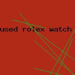 used rolex watch