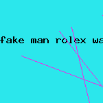 fake man rolex watch