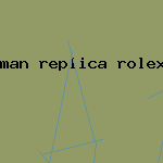 man replica rolex