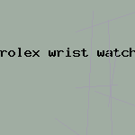 rolex wrist watch