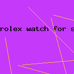 rolex watch for sale