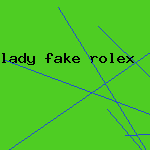 lady fake rolex