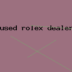 used rolex dealer