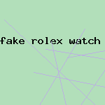 fake rolex watch