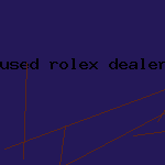 used rolex dealer