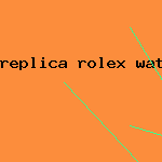 replica rolex watch