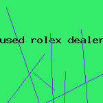 used rolex dealer