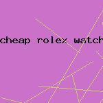 cheap rolex watch