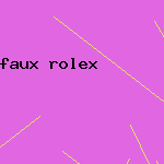 faux rolex