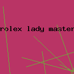 rolex lady masterpiece