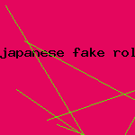 japanese fake rolex