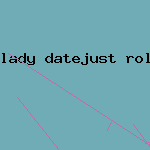 lady datejust rolex watch