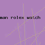 man rolex watch