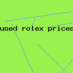 used rolex prices