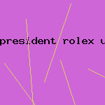 president rolex used