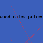 used rolex prices