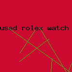 used rolex watch