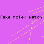 fake rolex watch