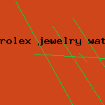 rolex jewelry watch