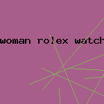 woman rolex watch