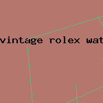 vintage rolex watch