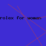 rolex for woman