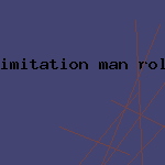 imitation man rolex watch