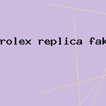 rolex replica fake