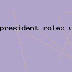 president rolex used