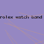 rolex watch band