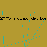 2005 rolex daytona