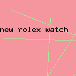 new rolex watch