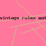 vintage rolex watch