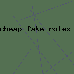 cheap fake rolex watch