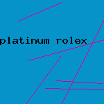 platinum rolex
