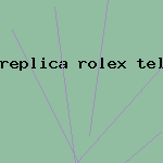 replica rolex tell